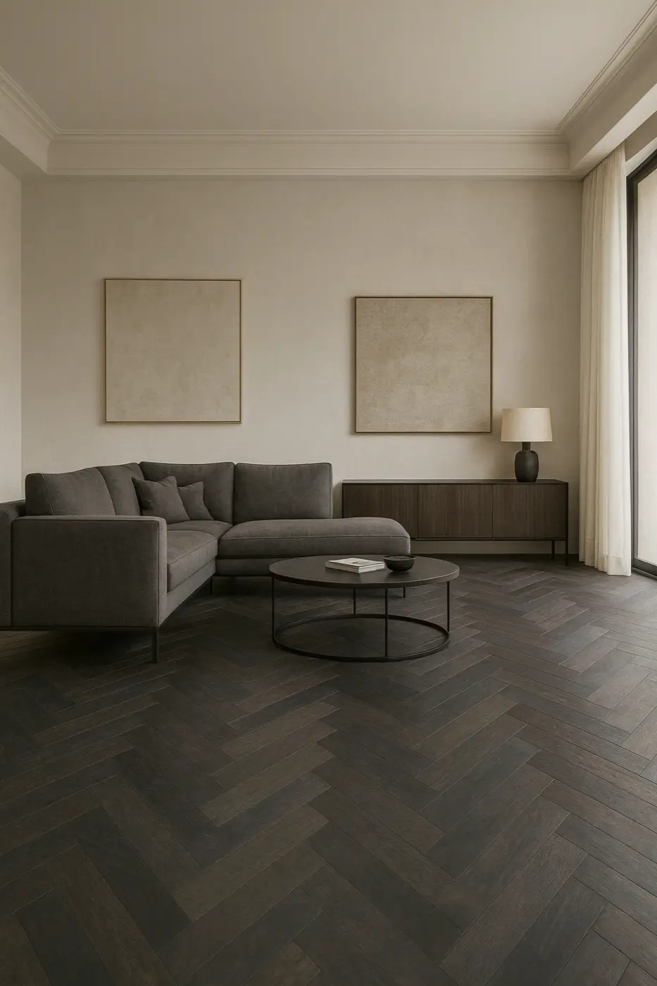 Castel Nuovo Rome Grey engineered timber flooring product photo