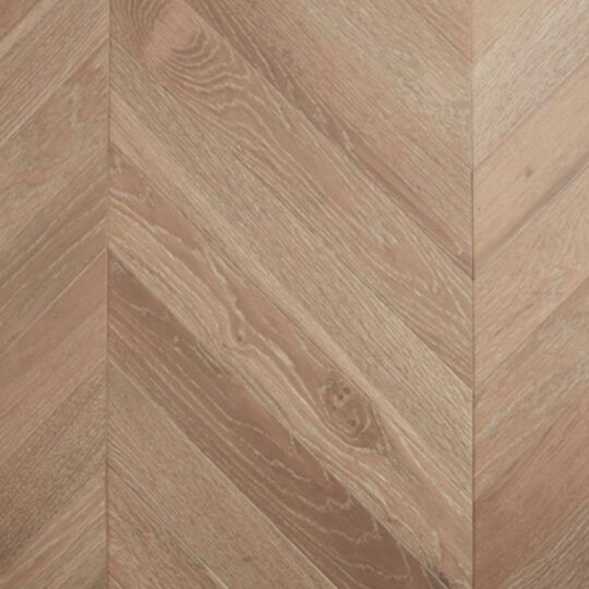 De Marque Oak Chevron Cannes engineered timber colour swatch