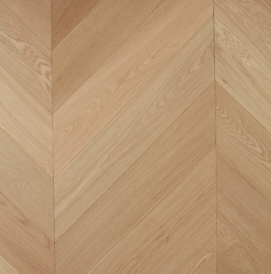 De Marque Oak Chevron Pure Natural engineered timber colour swatch