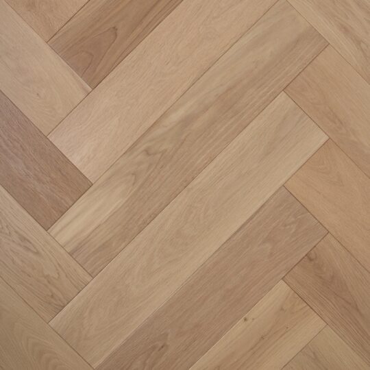 De Marque Oak Herringbone Pure Natural engineered timber colour swatch