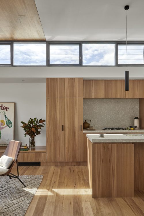 Fiddleback Australian Hardwood Blackbutt engineered timber installed room example