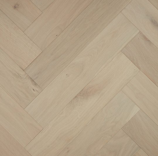 Pronto Herringbone Pebble Reef engineered timber colour swatch