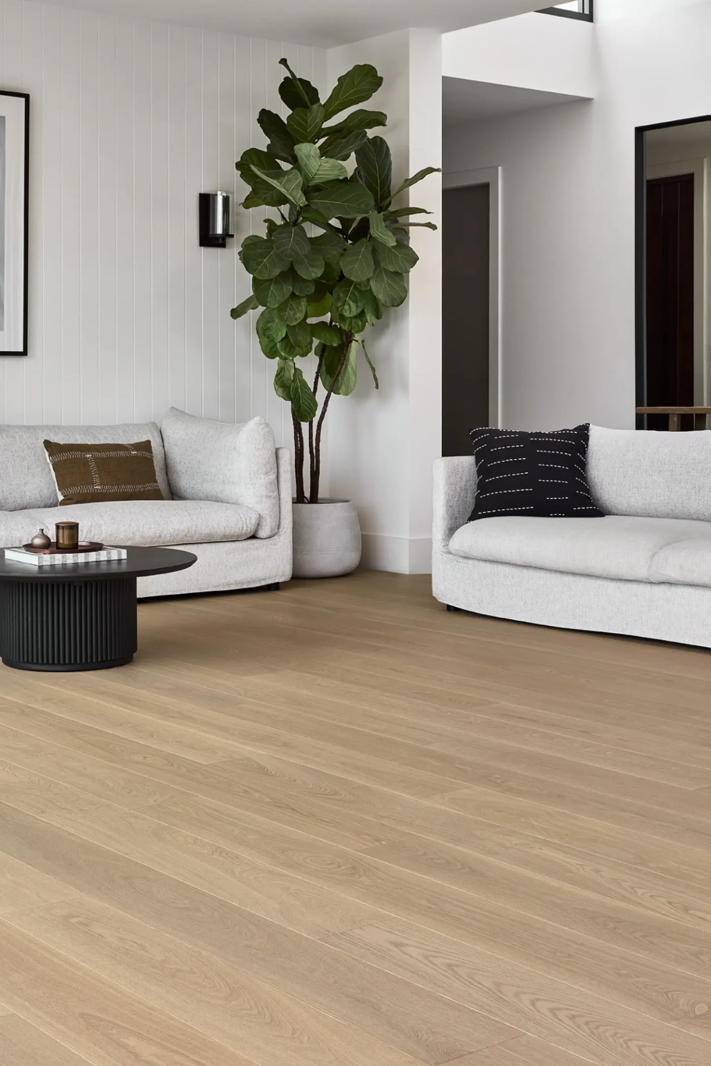 Hardwood Collection Spring Moon engineered timber flooring colour swatch