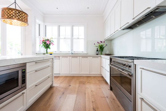 Prestige Oak Cannes engineered timber installed room example