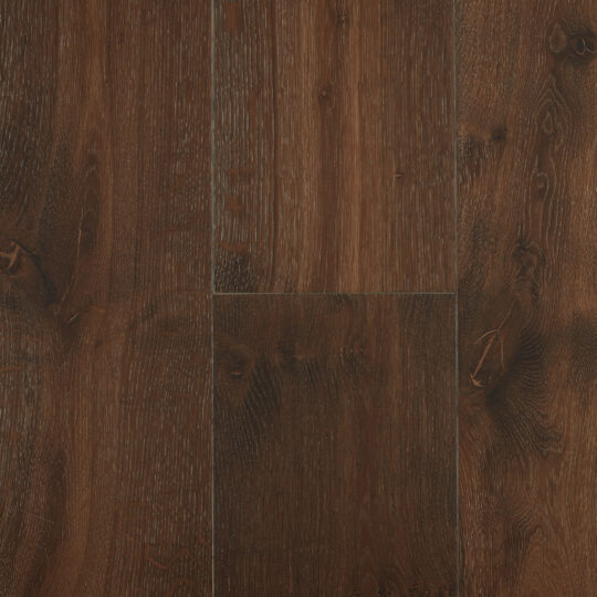 Prestige Oak French Brown engineered timber colour swatch