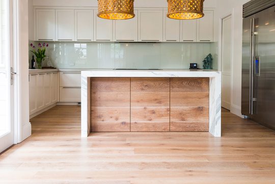 Prestige Oak Riesling engineered timber installed room example