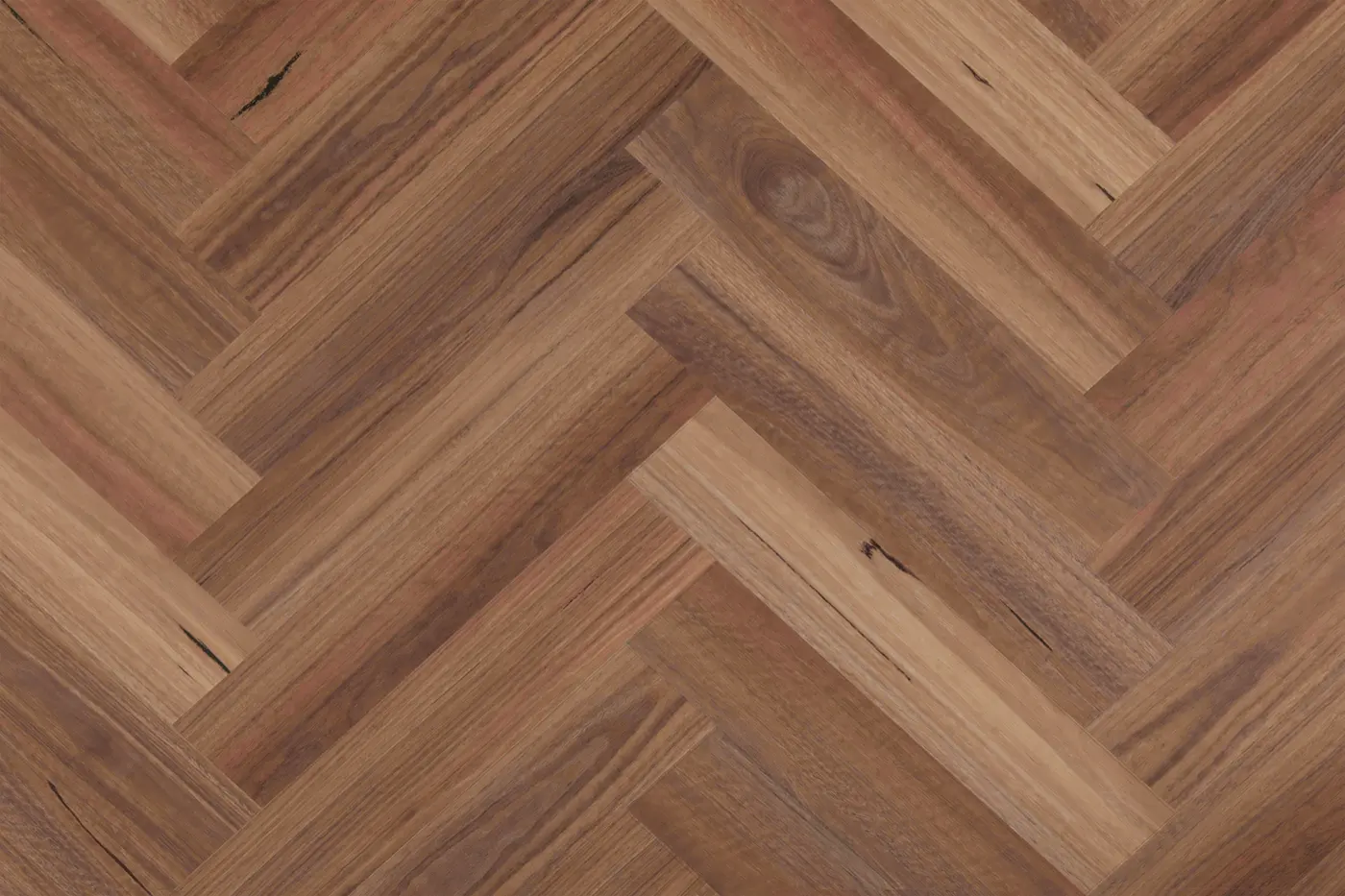 Wooden-Land Herringbone Spotted Gum (Herringbone) engineered timber flooring colour swatch
