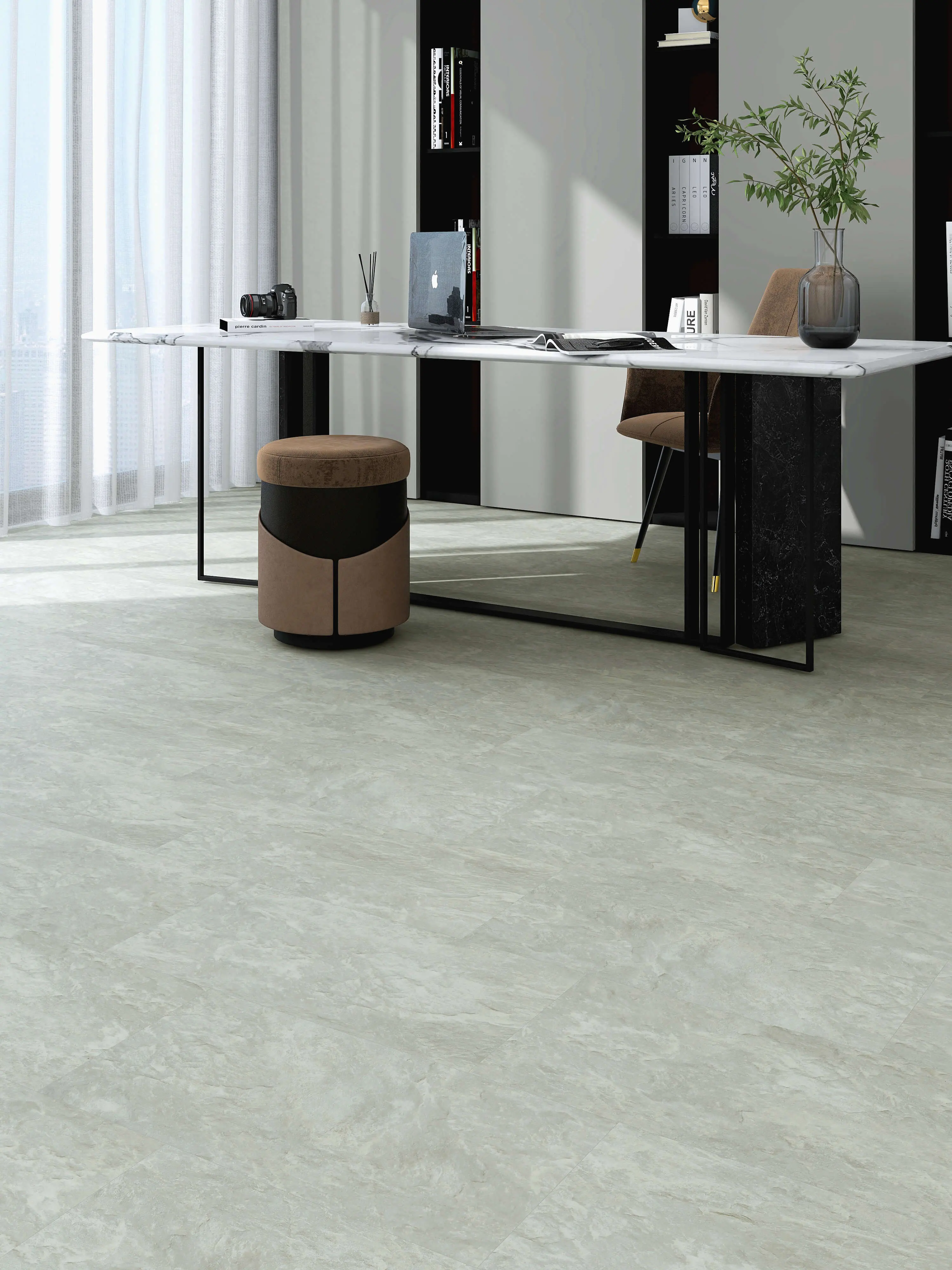 Artisan Tile Casper White hybrid flooring product photo