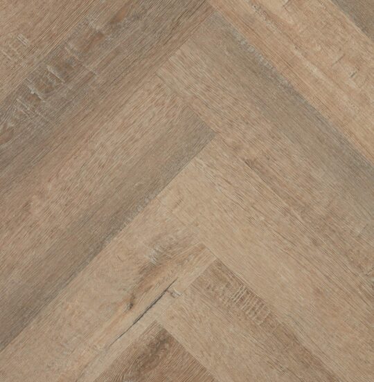 Easi Plank Herringbone Red Stone hybrid colour swatch