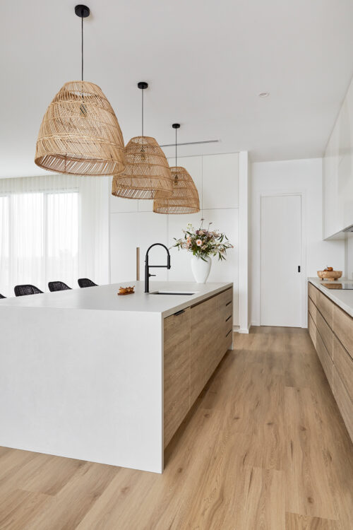Hydroplank WPC Hudson Oak hybrid installed room example