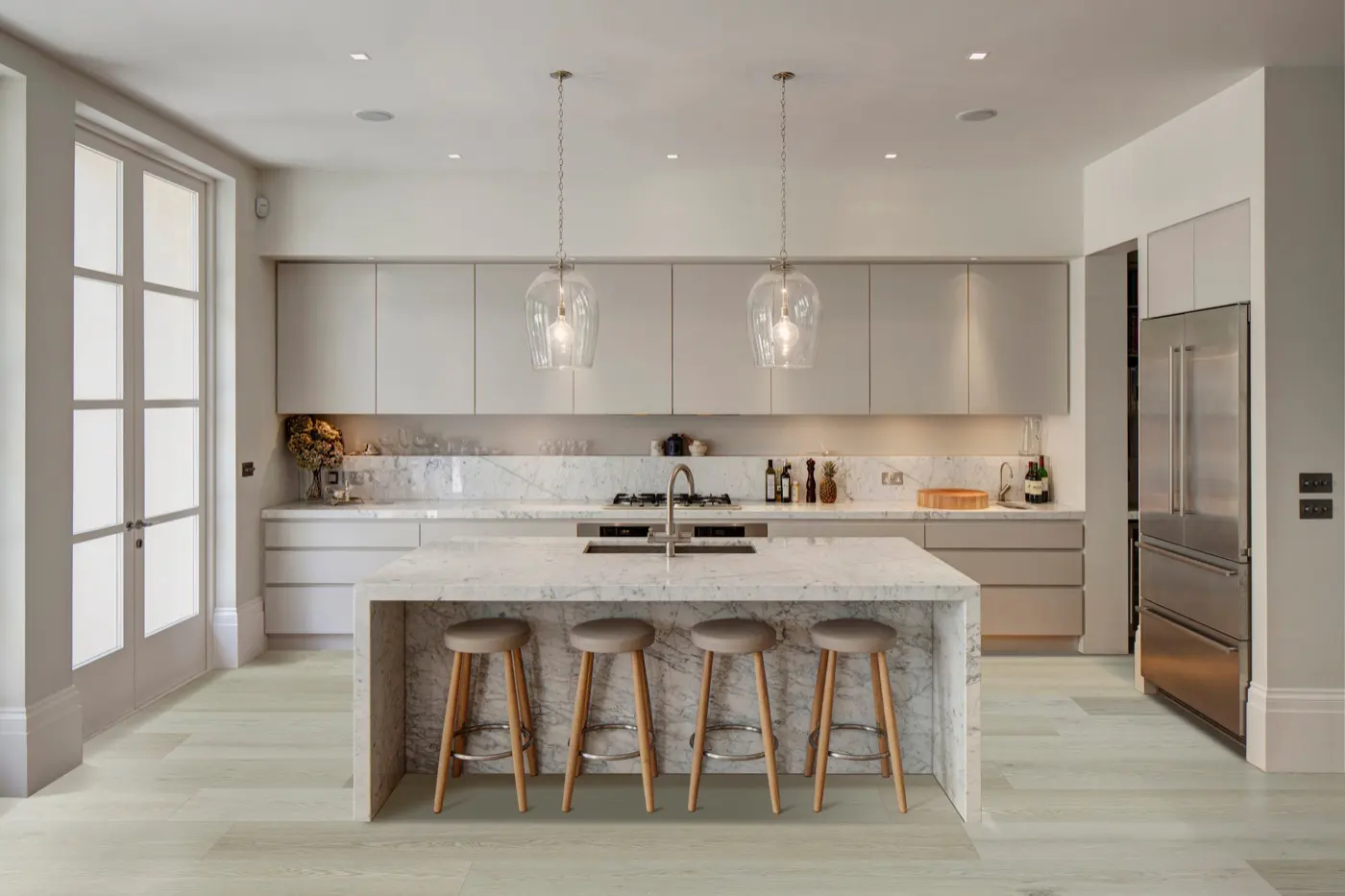 Lumiere Ultra HD Cayman Oak hybrid flooring product photo