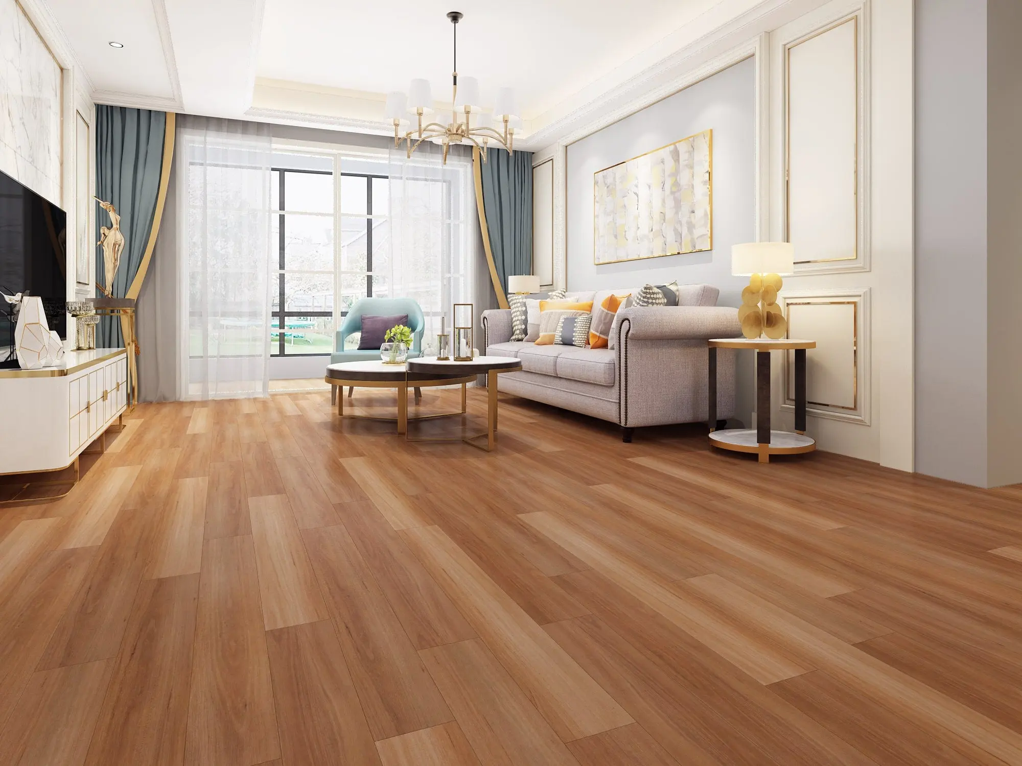 Storm Luxury Coastal Blackbutt hybrid flooring product photo
