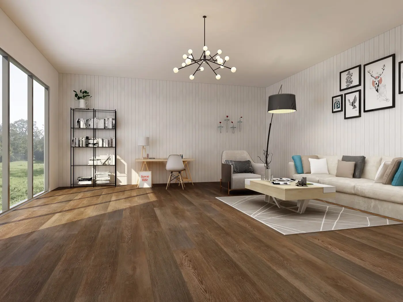 Storm Luxury Vintage Evian Oak hybrid flooring product photo