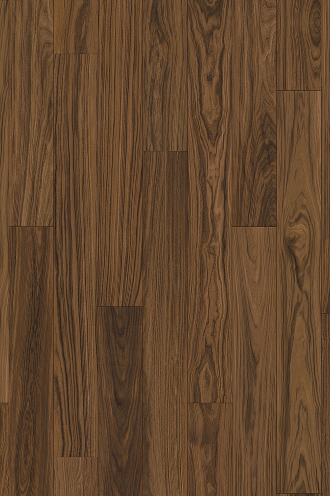 Aqua Wood Plus 12mm Walnut P&H laminate flooring colour swatch