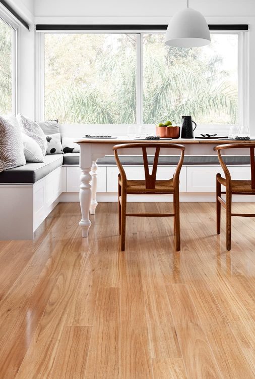 Preference Classic Laminate Blackbutt laminate installed room example