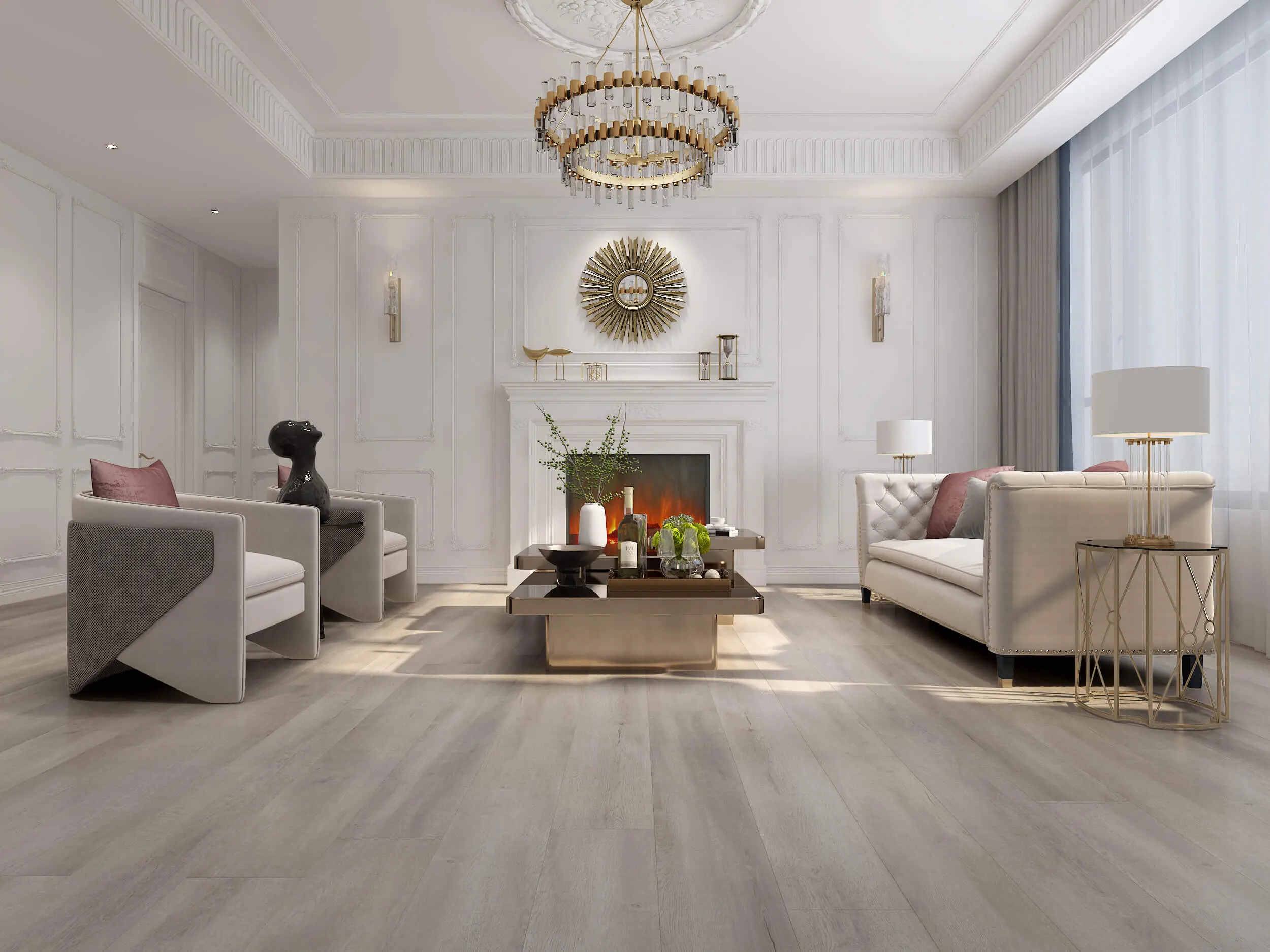 Prime Legend Hudson Grey laminate flooring product photo