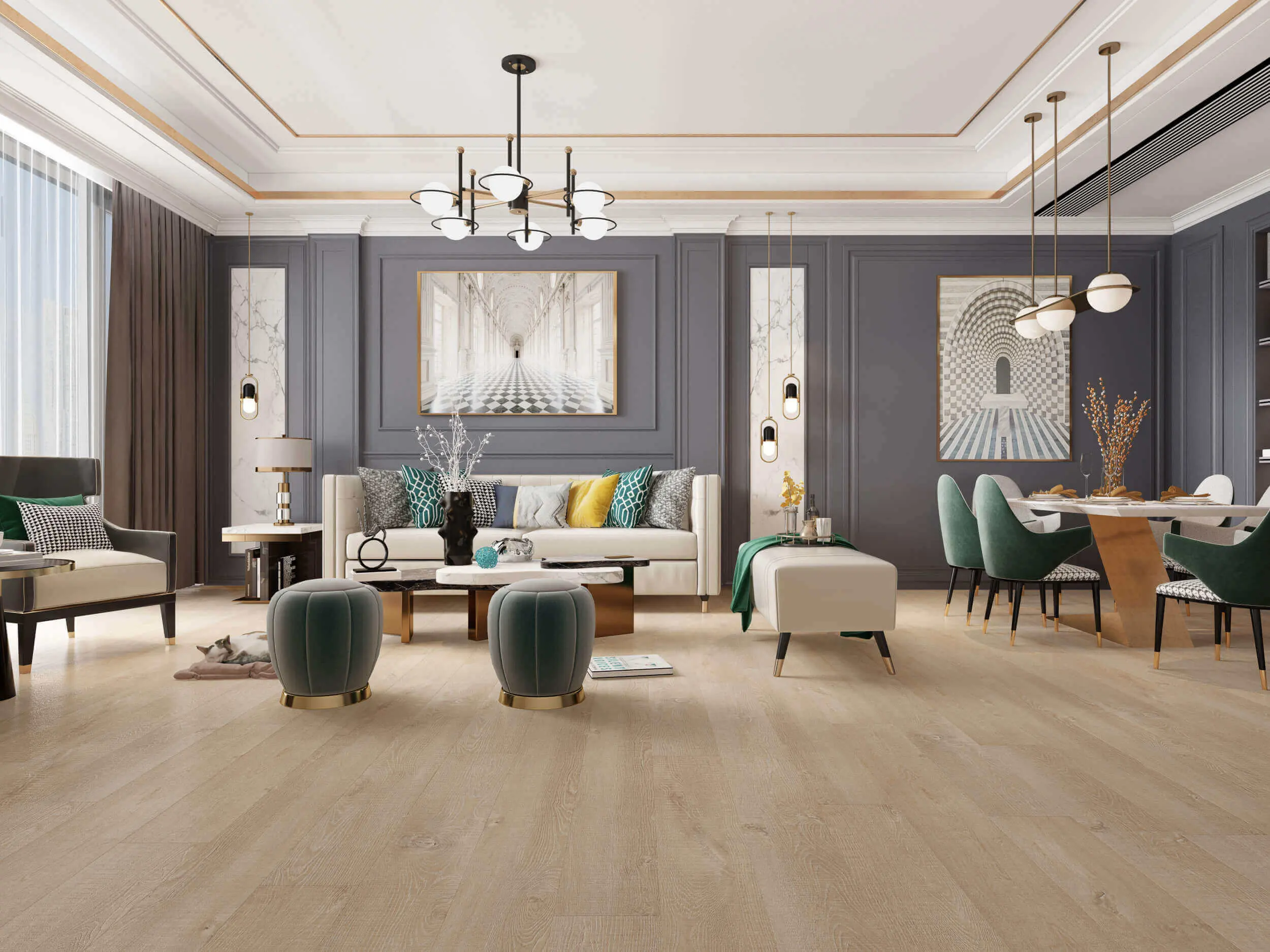 Prime Legend Southport Oak laminate flooring product photo