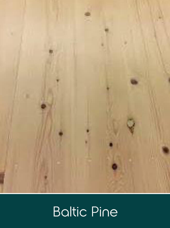 Baltic Pine solid timber flooring colour swatch
