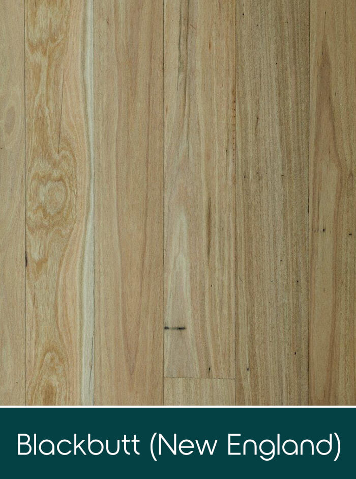 New England Blackbutt solid timber flooring colour swatch