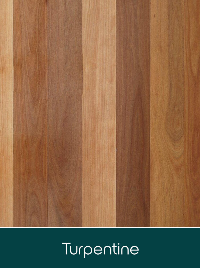 Turpentine solid timber flooring colour swatch