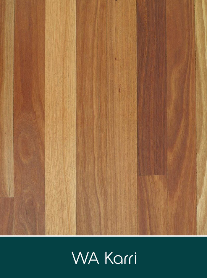 WA Karri solid timber flooring colour swatch