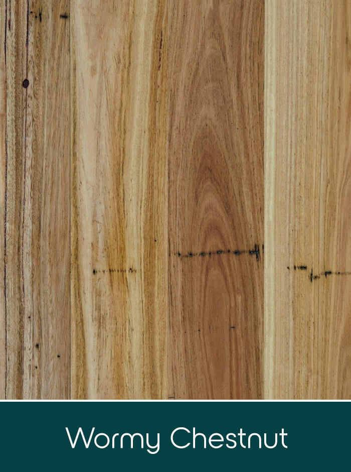 Wormy Chestnut solid timber flooring colour swatch